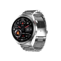 Smartwatch Y68 – Zegarek do pomiaru poziomu cukru we krwi ze stalowym paskiem