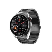 Smartwatch Y68 – Zegarek do pomiaru poziomu cukru we krwi ze stalowym paskiem